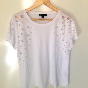 Inc sheer stars tshirt